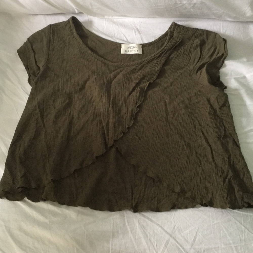 Crop top flowish shirt